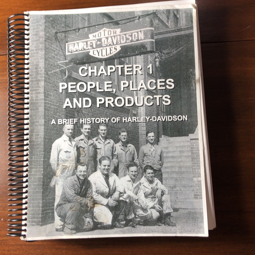 Chapter 1 People Places & Products Brief History Of Hogs Motorcycles Biker Life